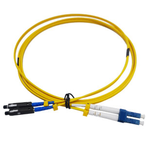 MU LC patch cord single mode duplex