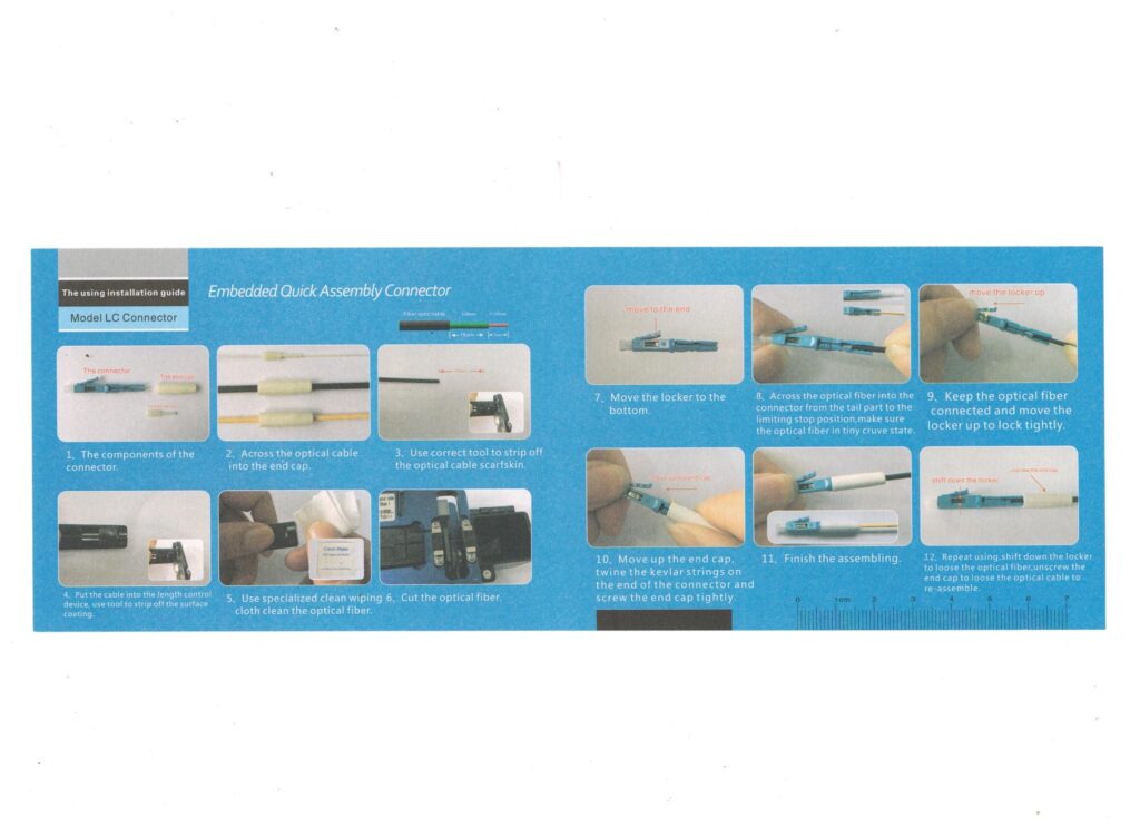 YDFAC015 LC fast connector user manual