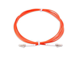 lc to lc multimode fiber patch cable duplex orange 2 meter