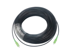 outdoor sc to sc patch cord TPU material 20 meter G657A2 3.0mm