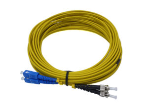 st sc patch cord zipcord single mode duplex patch cable