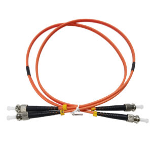 st to st patch cord om1 1meter 3.0mm orange