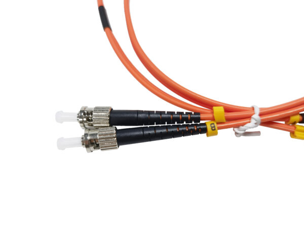 st to st patch cord om1 1meter 3.0mm orange