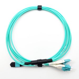 12 Fiber MO To LC Breakout Cable OM3 (Uniboot)
