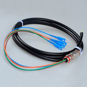 4 cores waterproof cable with connector (service cable)