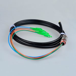 4 cores waterproof cable with connector (service cable)