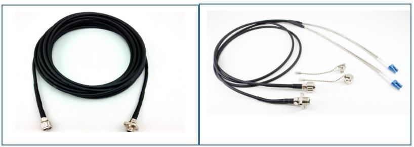 ODC cable assemblies with metal head