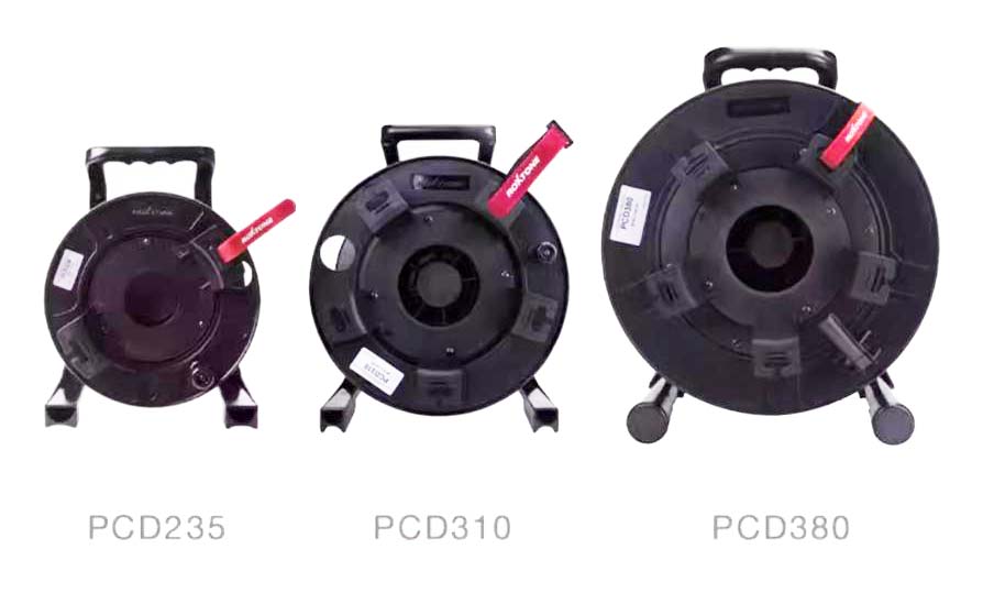 cable reel size