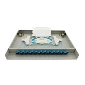 GPRF-2SC12 Fiber patch panel with angled adapter brackets