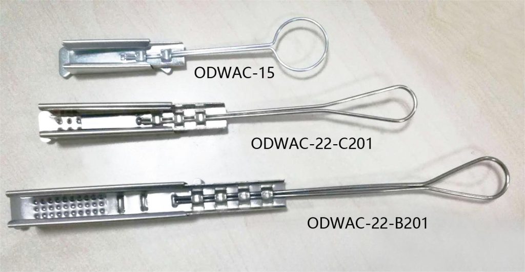 ODWAC ftth drop wire clamp series