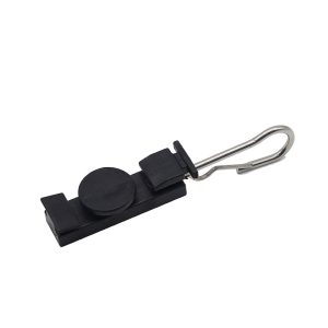 S drop cable tension clamp with open hook