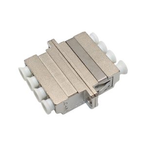 LC quad metal adapter