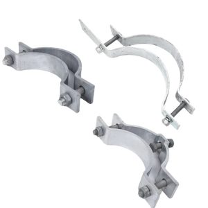 metal pole mount bracket