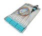 top selling 1u 96 cores sliding drawer patch panel mpo with 4 cassettes om3 24 fiber