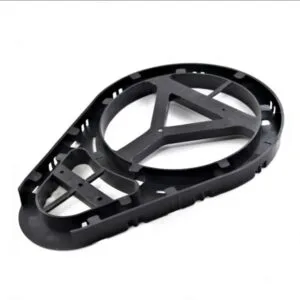 durable oval fiber optic cable storage bracket unit, pp outdoor pole mount with joint closure and surplus fibers