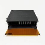 3U 288 Cores Vertical High Density MPO Cassette Patch Panel For QSFP 40G SR4 MPO Cable