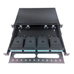 plastic mpo fiber cassette white abs om3 for 144 cores mtp panel