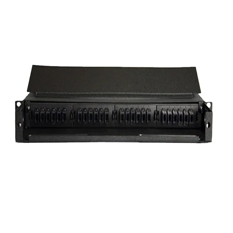 576 cores 1u mpo patch panel enclosures 4 bays mpo adapter plates