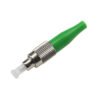 fc connector 2.0mm 3.0mm apc sm 9/125um, ceramic ferrule 2.5mm sleeve, green