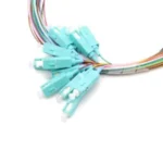 24 fiber mpo to lc cassette, lc/upc couplers, 24 colored pigtails 0.3m sm
