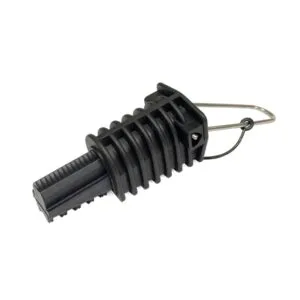 custom 4 22mm wide cable range suspension cable clamp, high strength reinforced thermo plastic, anti corrision