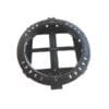 Round Shape Plastic Aerial Pole Wall Mount Cable Storage Bracket , Store12meter Long Cable Diameter 10mm