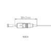 SC UPC 0.9mm Connector SIZE