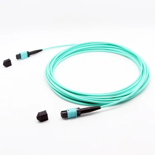 SENKO MPO 12 Fiber Female Connector Patch Cable OM3-300 MM
