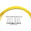 sc e2k patch cord single mode duplex 2mm 3 mts yellow g657a1 lszh zip cord