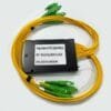 1 16 abs plc splitter cassette type, for gpon optical network,sc/apc connectors,13.8db max loss, individual pack
