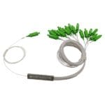 1x16 plc splitter apc lc 900um g657a1 single mode fiber