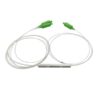 ftth lc fiber splitter optical plc1×2 sc apc single mode 900um white hytel tube 60*7*4mm steel tube, 1meter