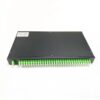 1 64 splitter modules in 1u fiber optic patch panel,32 lc duplex adapters for outputs, 1 lc duplex adapter for input pigtails, black