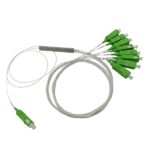 passive fiber splitter with connector 1×8 sc apc single mode g657a1