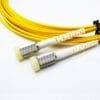 d4 sc sm fiber patch cord 3 mtr yellow 2mm g657a1, single mode, simplex il≤0.19db