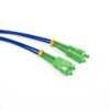armored fiber jumper sc/apc sc/apc duplex sm g657b3 lszh, 3.0mm blue 1 meter