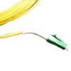 data center 45 90 degree patch cable sc lc fc st, single mode fiber & multimode, bend boot 2.0mm 3.0mm soft cable