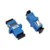 sc/upc single mode fiber attenuation in catv, 5db attenuator, blue