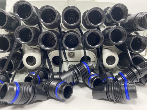 new outdoor plastic fiber optical termination box otb for fiber link,16 optitap mini adapter with waterproof plugs