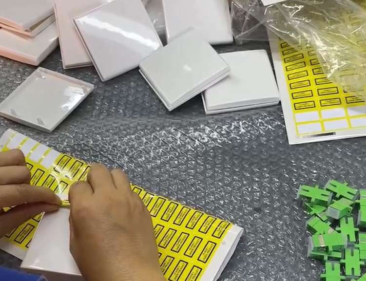 8. paste sticker