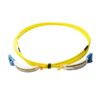90 degree fiber patch cable sc lc fc st, single mode fiber & multimode, bend boot 2.0mm 3.0mm soft cable