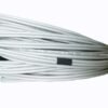 2 cores armored st sc multimode patch cord, mm duplex slzh 30m gray with stainless steel spiral tube for outdoor ruse