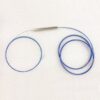 pon splitter 2x8 with ribbon bare fiber 250um, input and output 1.5m, custom fiber coating yellow, red, blue