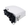 fiber link optical distribution unit for abs box splitter 1x16 1x8, white, ip65 wall / pole mount