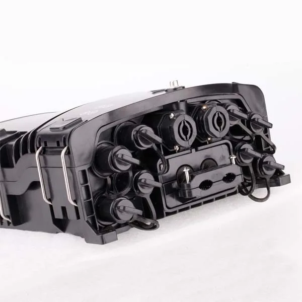 outdoor white plastic fiber optical splitter box, uncut port cable go through the box without cutting, black, ip65