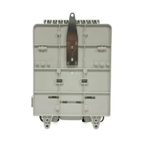 8 ports white plastic fiber splitter distribution box for fiber optic cable, 16 ports are optional