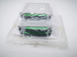 lgx splitter plc 1x16, with in and number mark, with blockless splitter internal, sc couplers,screwlock cover, gray color