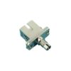 custom fiber optic din sc adapter, metal body with steel clip, simplex, upc/pc/apc