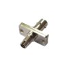 din to st adapter, simplex, metal, sm&mm, rectangle, female to female
