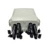 speical design ip65 1x8 splitter sc fibre access terminal box, outdoor wall mount, white